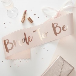 FASCIA BRIDE TO BE ROSE GOLD