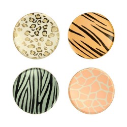 8 PIATTINI SAFARI CHIC