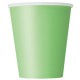 14 bicchieri di carta - verde