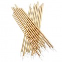 16 CANDELE BRONZO 15 cm