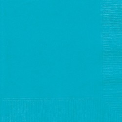 20 tovaglioli tinta unita TEAL