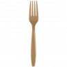 24 forchette plastica ORO
