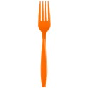 24 FORCHETTE IN PLASTICA - PUMPKIN ORANGE/ARANCIO