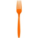 24 FORCHETTE IN PLASTICA - PUMPKIN ORANGE/ARANCIO