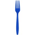 24 FORCHETTE IN PLASTICA - ROYALE BLUE/BLUETTE