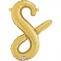 lettera S - ORO/ARGENTO/ROSE GOLD