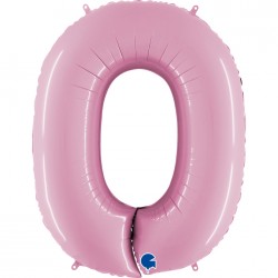 PALLONCINO NUMERO GIGANTE - ROSA