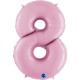 PALLONCINO NUMERO GIGANTE - ROSA