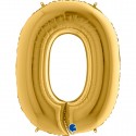 PALLONCINO NUMERO GIGANTE - ORO