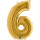 PALLONCINO NUMERO GIGANTE - ORO