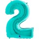PALLONCINO NUMERO GIGANTE - TIFFANY