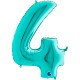 PALLONCINO NUMERO GIGANTE - TIFFANY