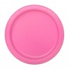 20 piattini in carta - fucsia