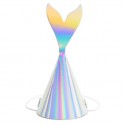 6 CAPPELLINI SIRENA IRIDESCENTI