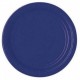 16 piatti in carta - blu scuro