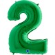 PALLONCINO NUMERO GIGANTE - VERDE