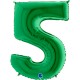 PALLONCINO NUMERO GIGANTE - VERDE