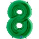 PALLONCINO NUMERO GIGANTE - VERDE