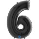 PALLONCINO NUMERO GIGANTE - NERO
