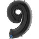 PALLONCINO NUMERO GIGANTE - NERO