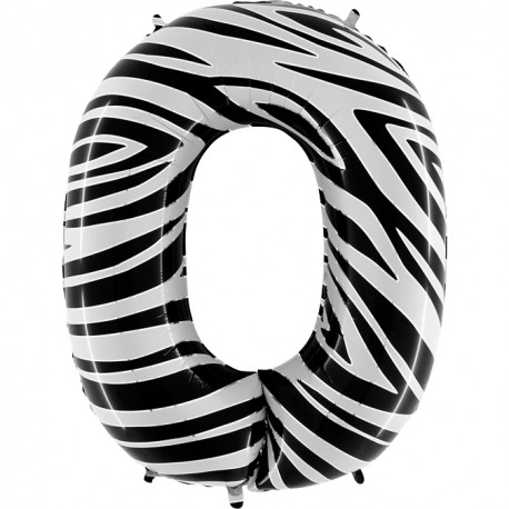 PALLONCINO NUMERO GIGANTE - ZEBRATO