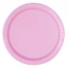 20 piattini in carta - rosa