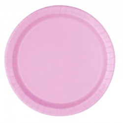 16 PIATTI IN CARTA - LOVELY PINK/ROSA BABY