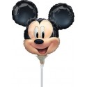 Palloncino MICKEY MOUSE mini su stecca