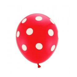 Palloncino POIS ROSSO/BIANCO