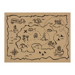 6 tovagliette americane in carta PIRATI