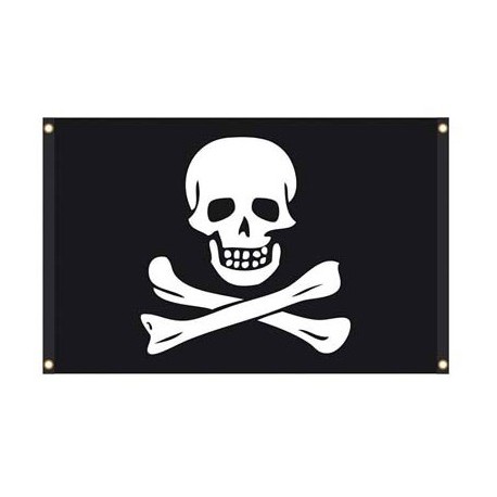 Bandiera pirata 45 x 30 cm 