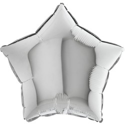 Palloncino STELLA NERO Ø 45 cm