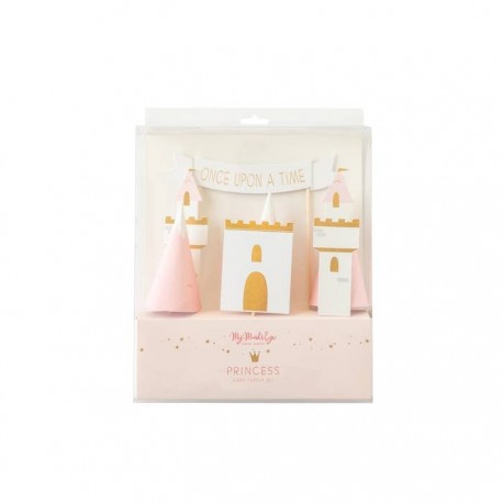 SET CAKE TOPPER PRINCIPESSE