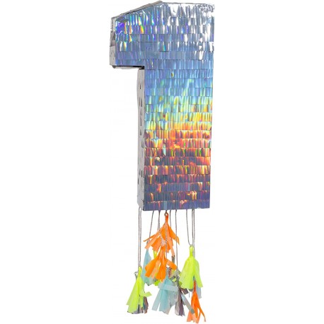 PIÑATA N.1 BLU IRIDESCENTE