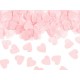 CORIANDOLI DA TAVOLA A CUORE ROSA