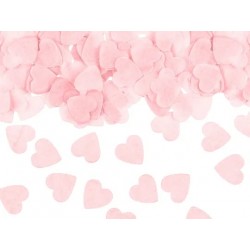 CORIANDOLI DA TAVOLA A FORMA DI CUORE ROSA