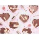 6 PIATTI CUORE ROSE GOLD