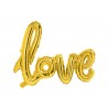 SCRITTA GONFIABILE "LOVE" ORO