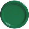 16 PIATTI IN CARTA - VERDE SCURO