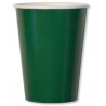 14 BICCHIERI IN CARTA - VERDE SCURO