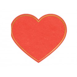 20 TOVAGLIOLI CUORE ROSSO 