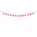 BANNER BANDIERINA "VALENTINE'S DAY"