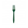 24 FORCHETTE IN PLASTICA - VERDE SCURO