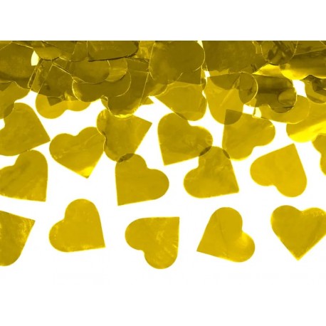 SPARACORANDOLI 60 cm CUORICINI ORO