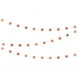 GHIRLANDA STELLE ORO