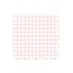 16 TOVAGLIOLI QUADRETTI ROSA