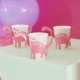 8 BICCHIERE POP-OUT BRONTOSAURO ROSA