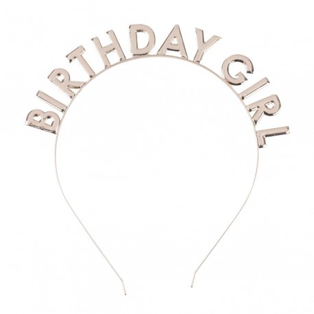 CERCHIETTO BIRTHDAY GIRL ROSE GOLD