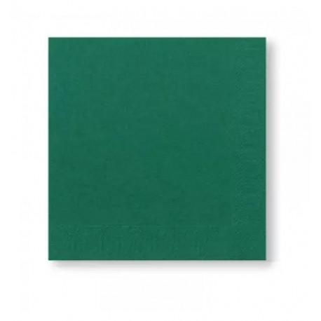 20 tovaglioli in carta - verde scuro