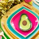 8 PIATTINI MONOPORZIONE AVOCADO